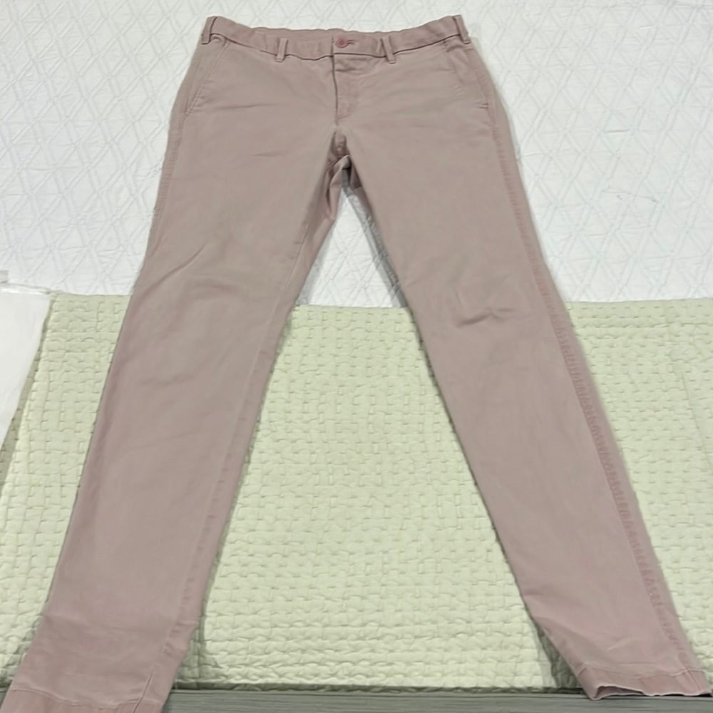 Uniqlo pink or light rose chinos